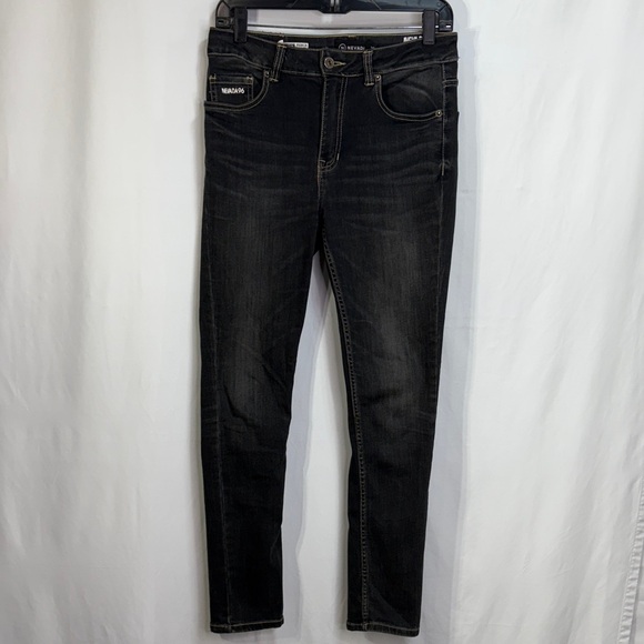 📣 Nevada Washed Black Skinny Jeans - Picture 1 of 7